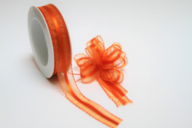 Trekstrik lint oranje