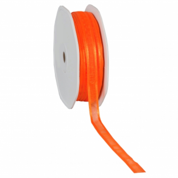 .Organza oranje 10 mm.