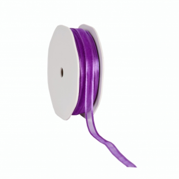 .Organza Paars 10 mm.