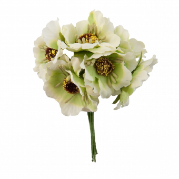 Bloem steker groen