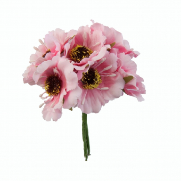 Bloem steker roze