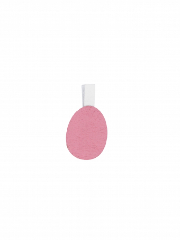 Knijpertje ei roze