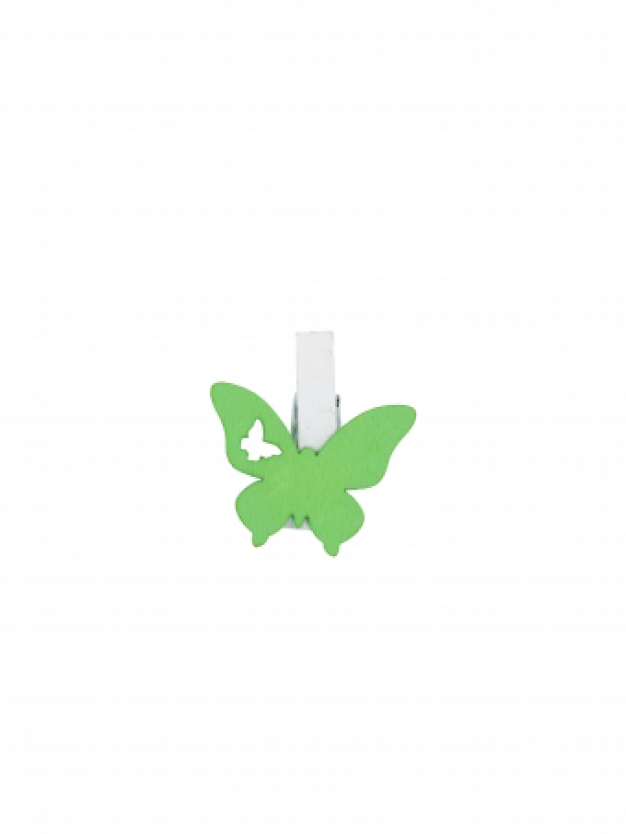 Knijpertje Vlinder groen 