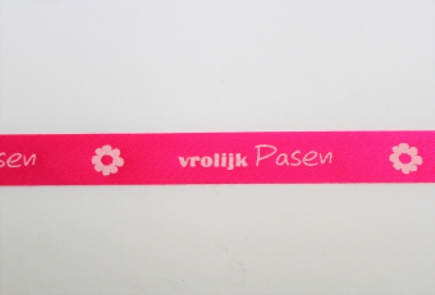 .Lint Pasen fuchsia/wit